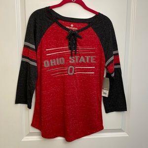 NWT Ohio State top size M